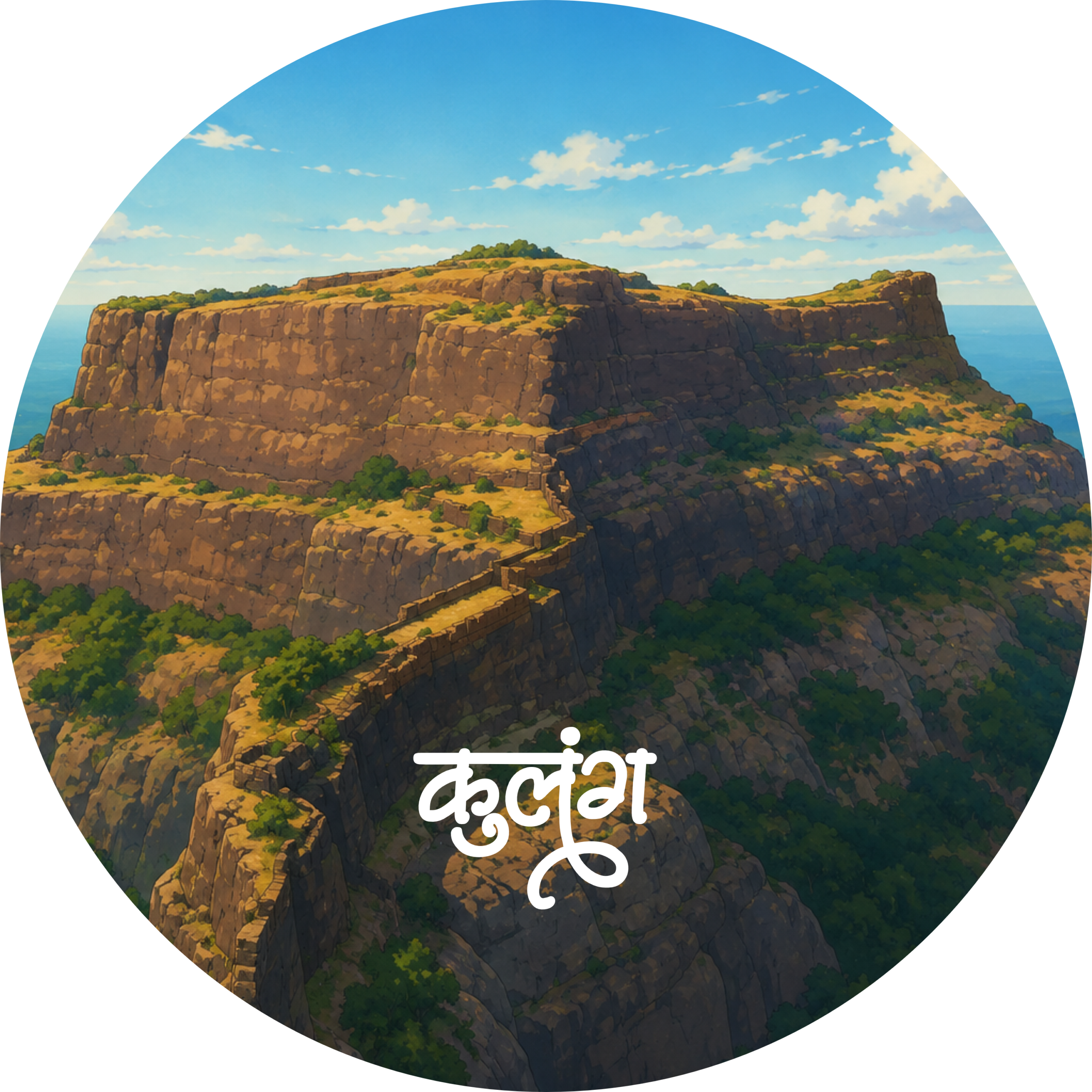 Kulang Fort Pin Badge - Image 2