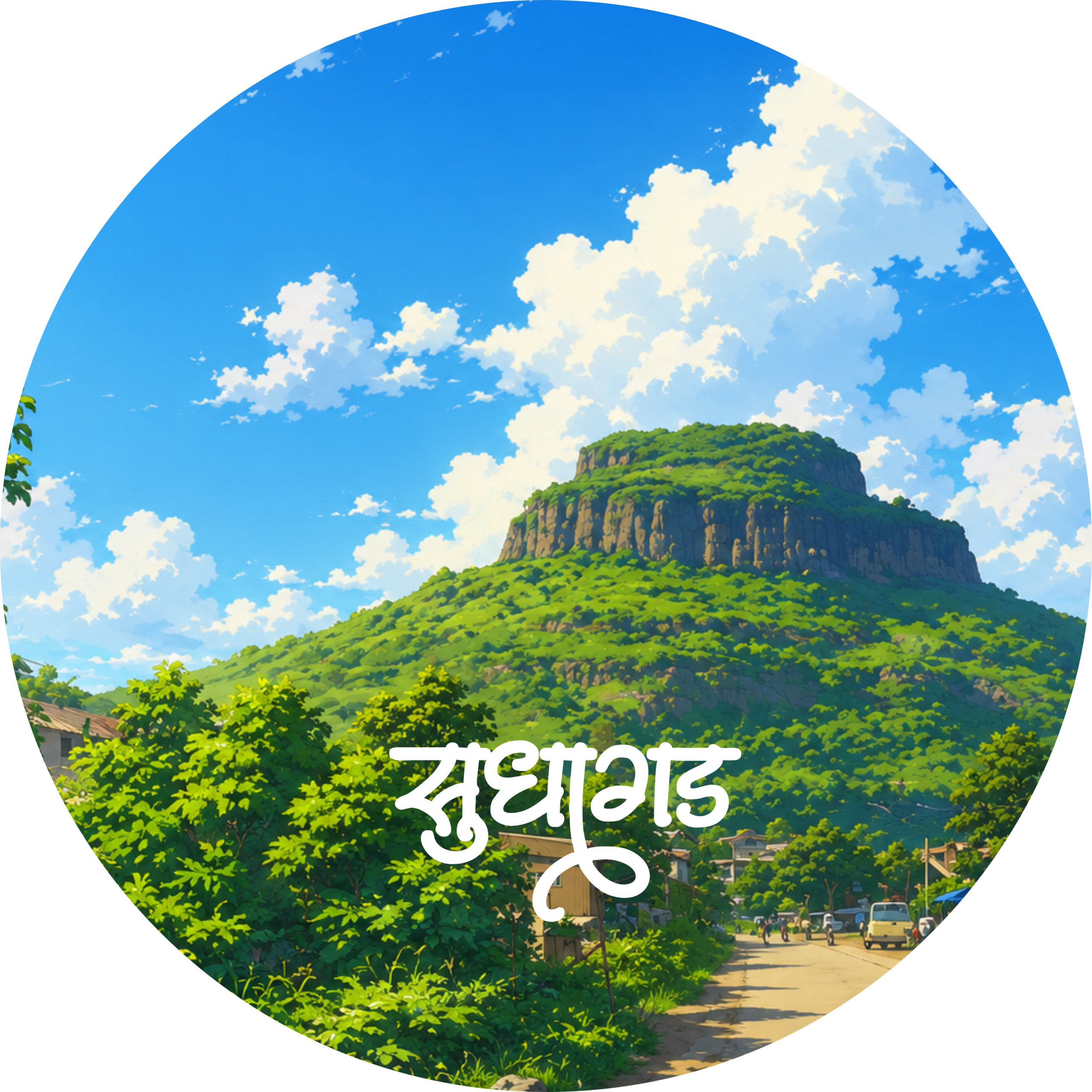 Premium Sudhagad Badge – Maharashtra Trek Collectible Pin Button - Image 2