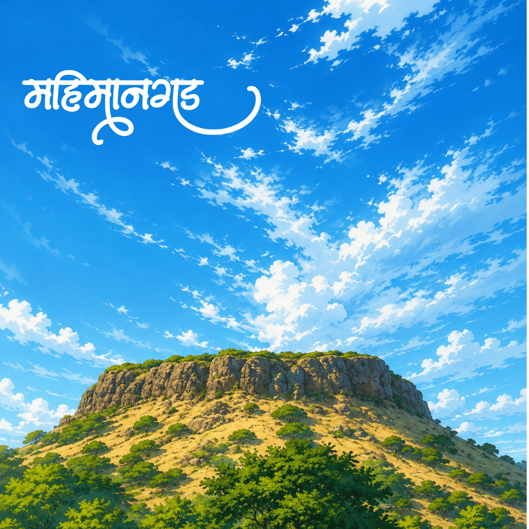 Mahimangad Fort Fridge Magnet – Maharashtra Heritage Souvenir - Image 2