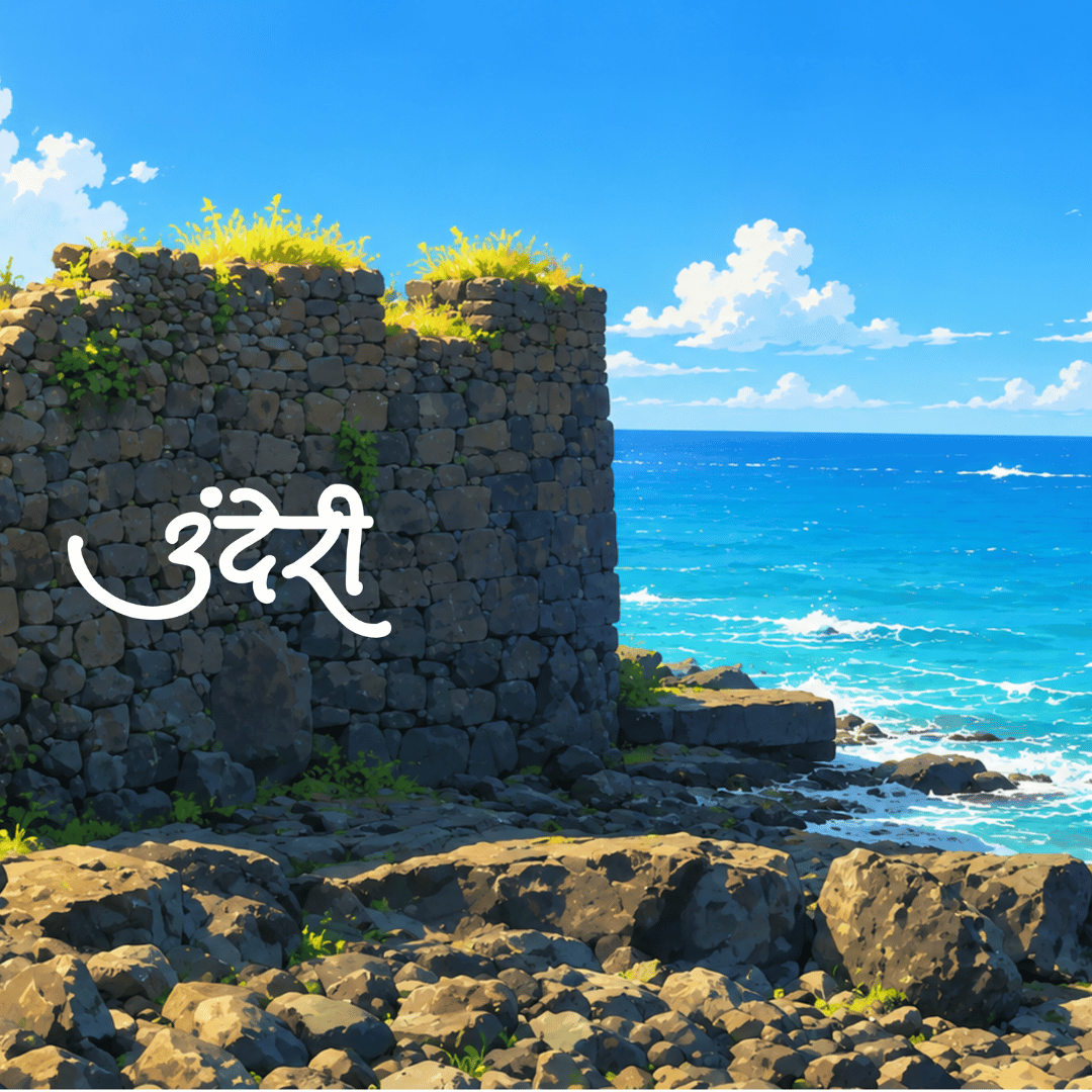 Underi Fort Fridge Magnet – Maharashtra Coastal Heritage Souvenir - Image 2