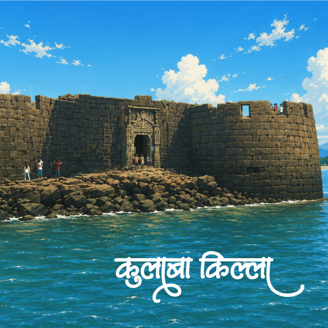 Kulaba Fort Fridge Magnet – Maharashtra Coastal Heritage Souvenir - Image 2