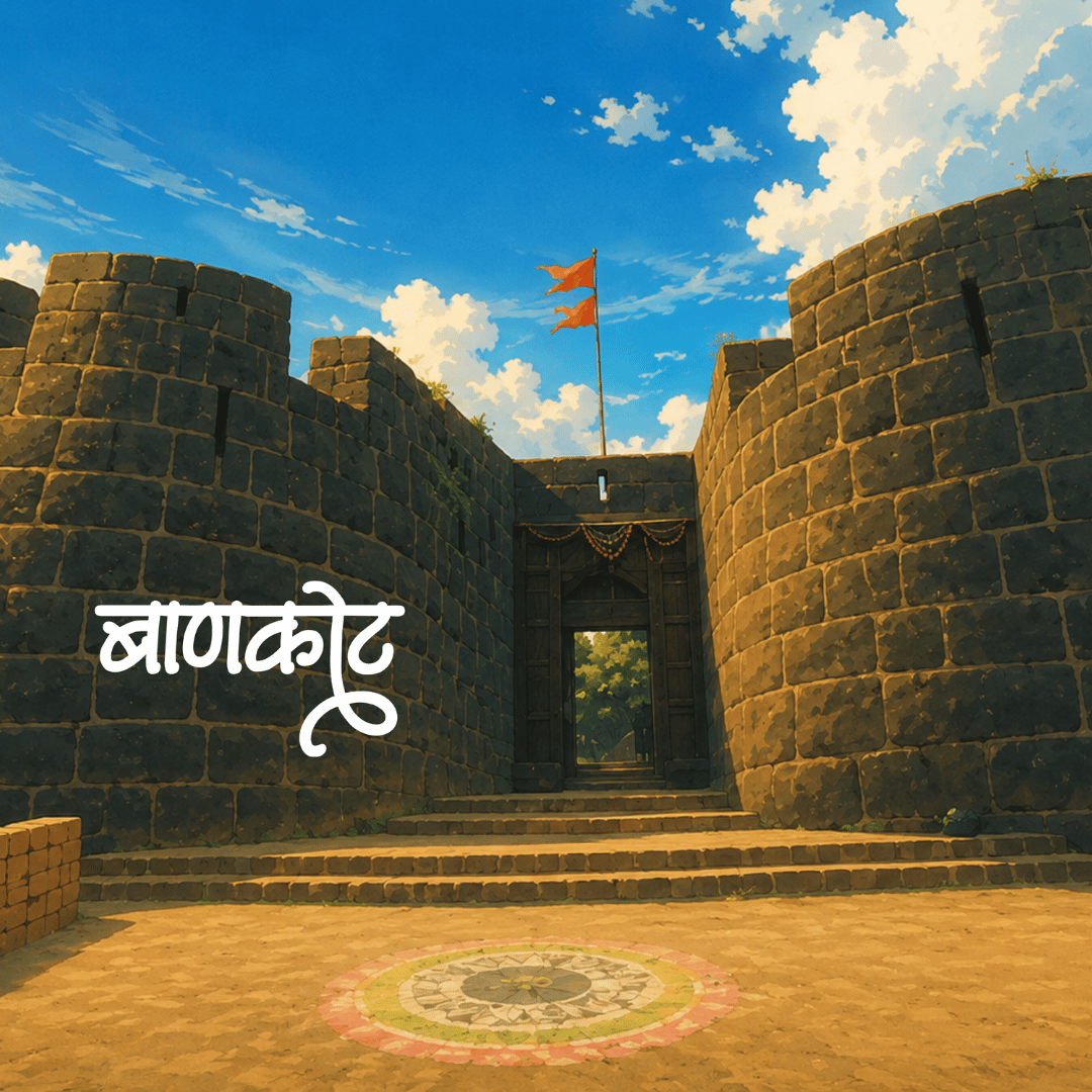 Bankot Fort Fridge Magnet – Maharashtra Heritage Souvenir - Image 2