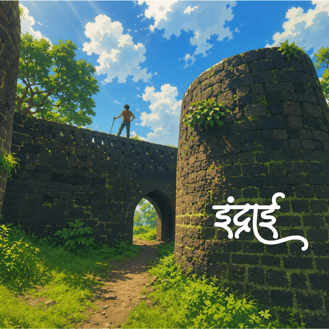 Indrai Fort Fridge Magnet – Maharashtra Heritage Souvenir - Image 2