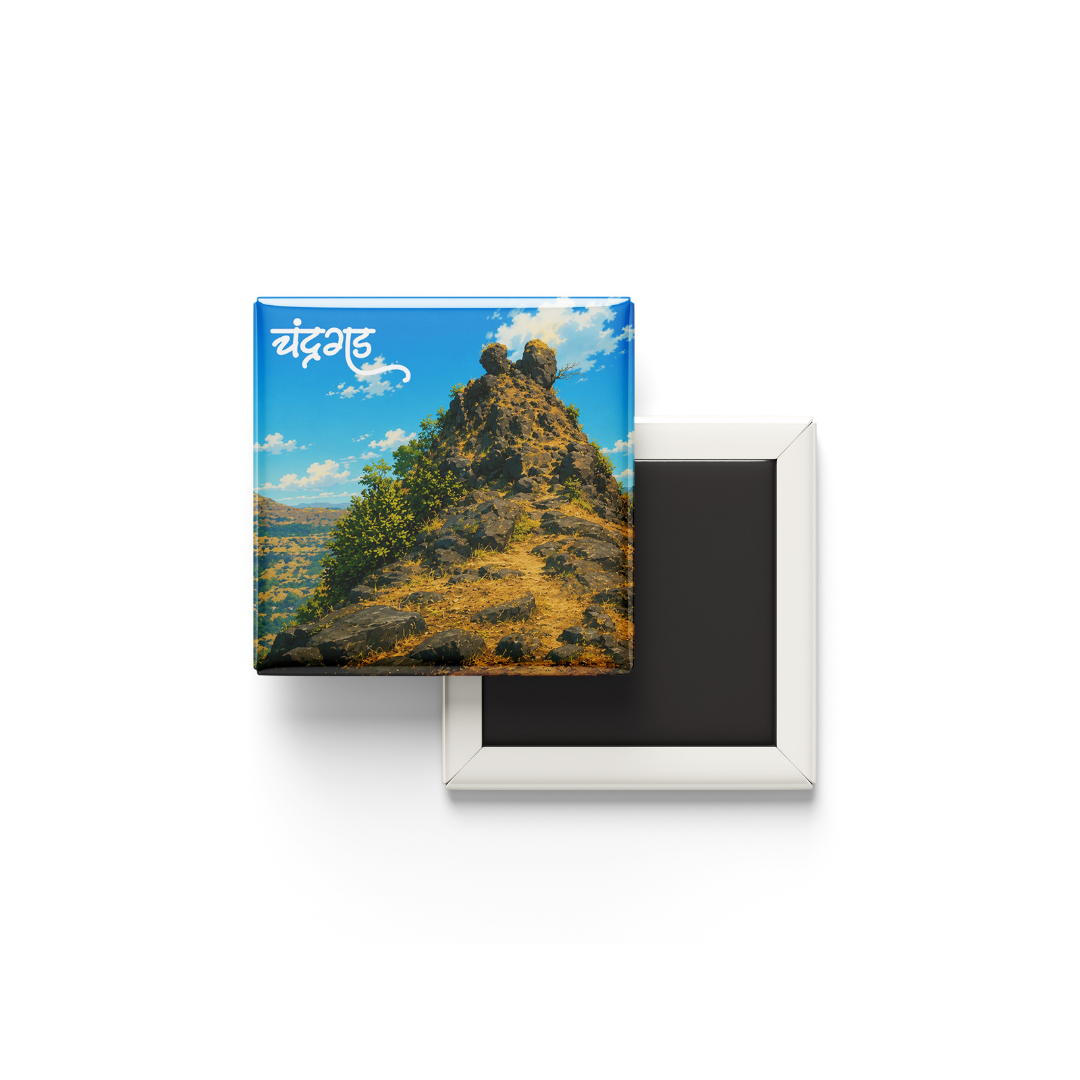 Chandragad Fort Fridge Magnet