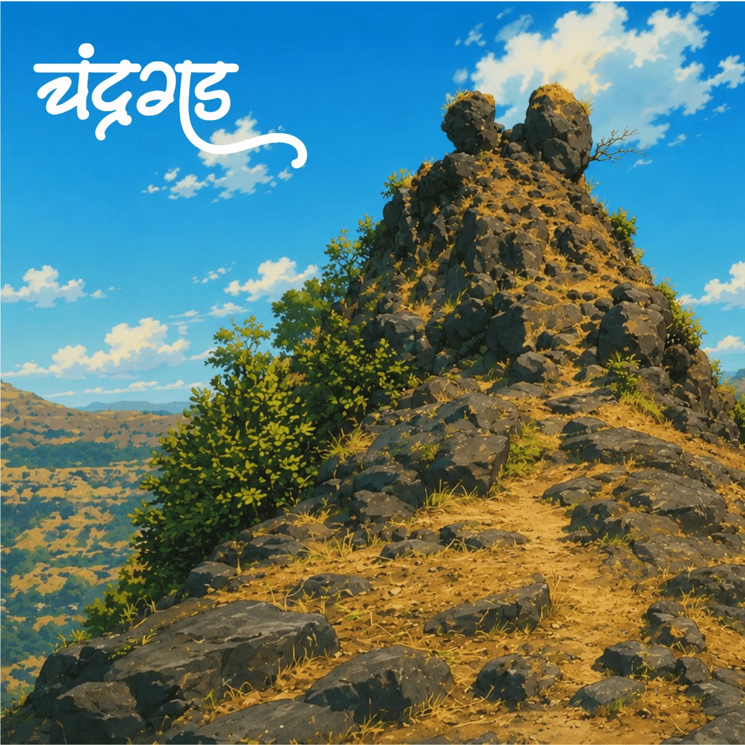 Chandragad Fort Fridge Magnet – Maharashtra Heritage Collection - Image 2