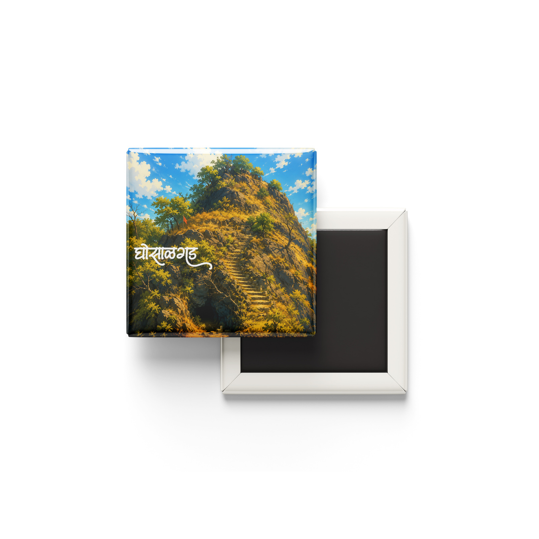 Ghosalgad Fort Fridge Magnet