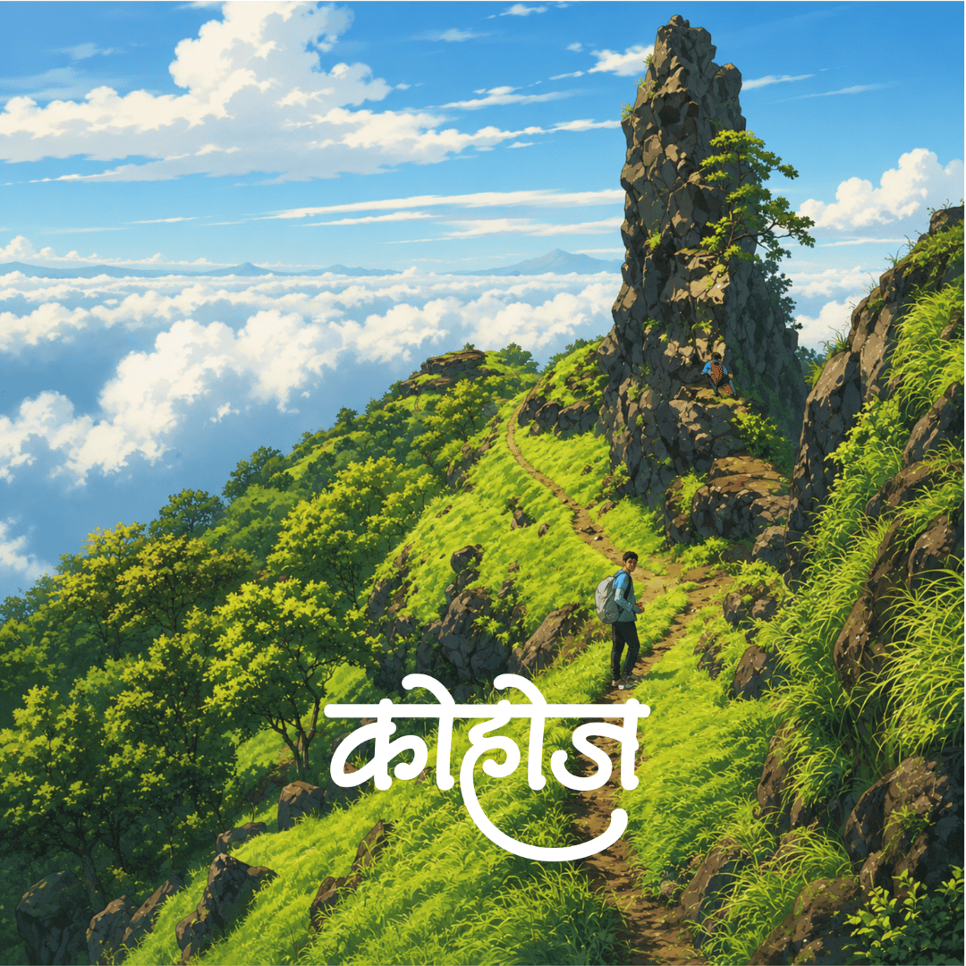 Kohoj Fort Fridge Magnet – Maharashtra Heritage Souvenir - Image 2