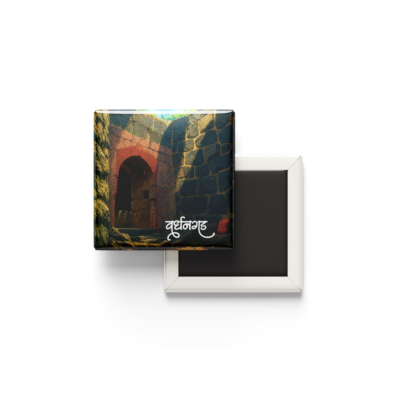 Vardhangad Fort Fridge Magnet