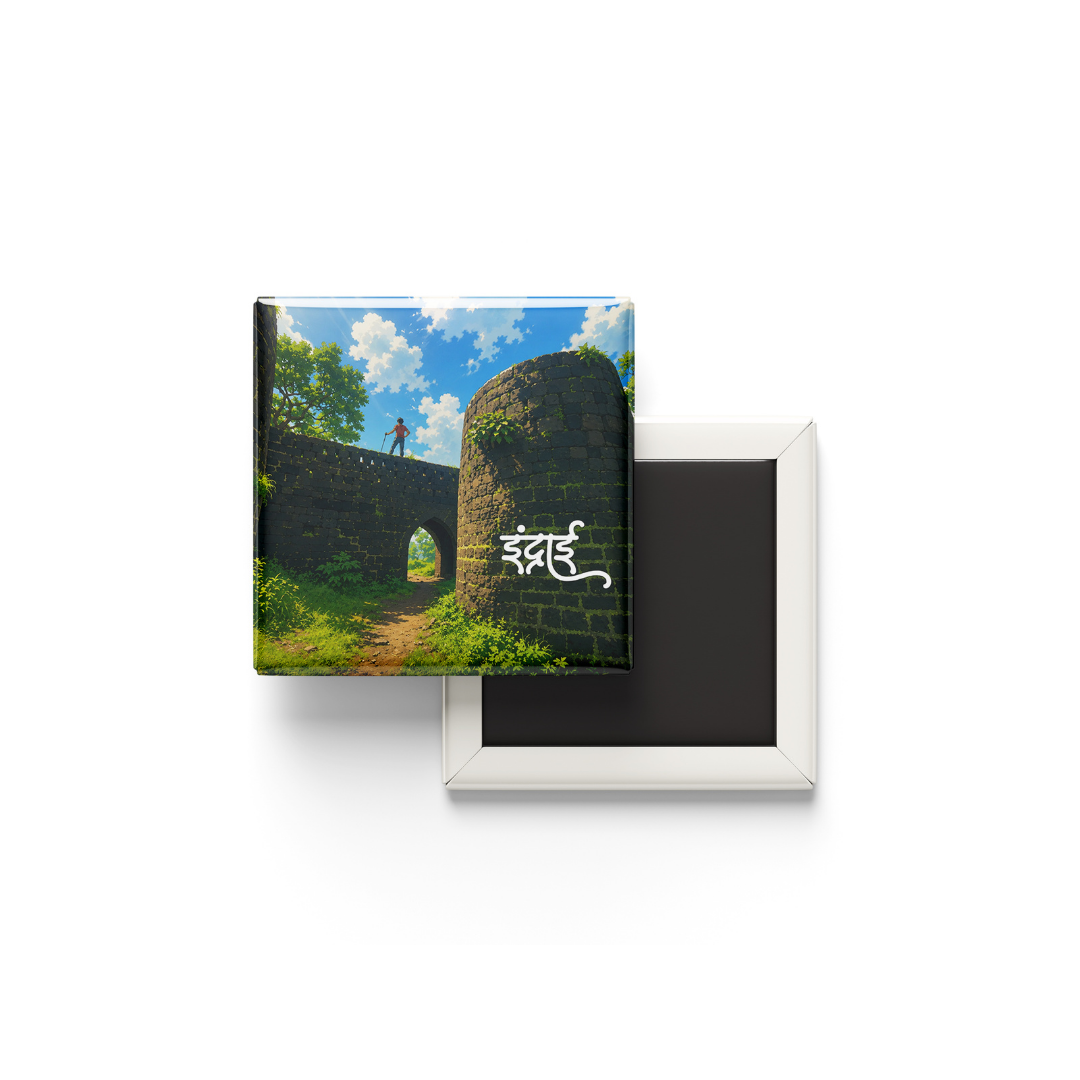 Indrai Fort Fridge Magnet