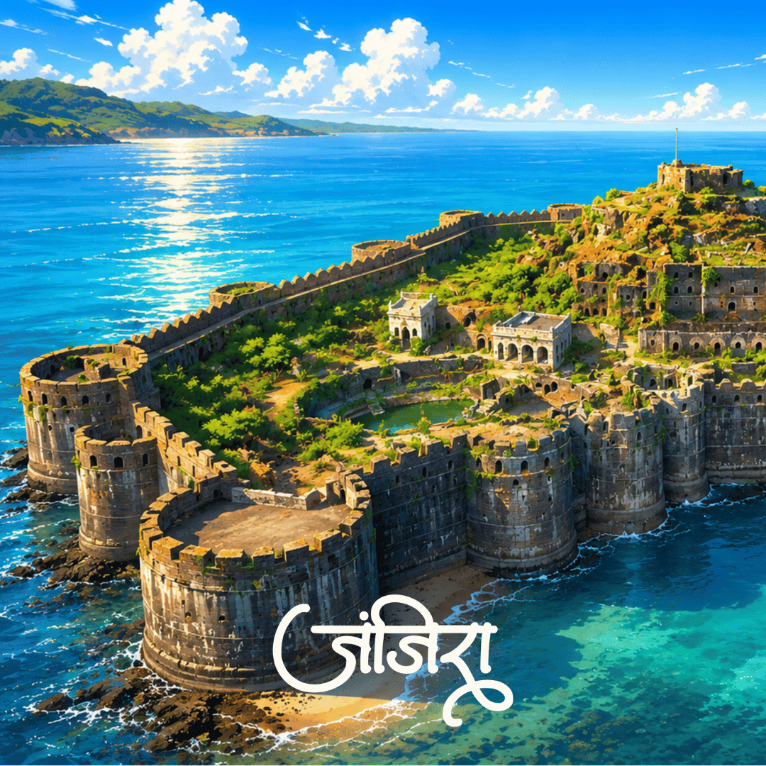 Janjira Fort Fridge Magnet – Maharashtra Coastal Heritage Souvenir - Image 2