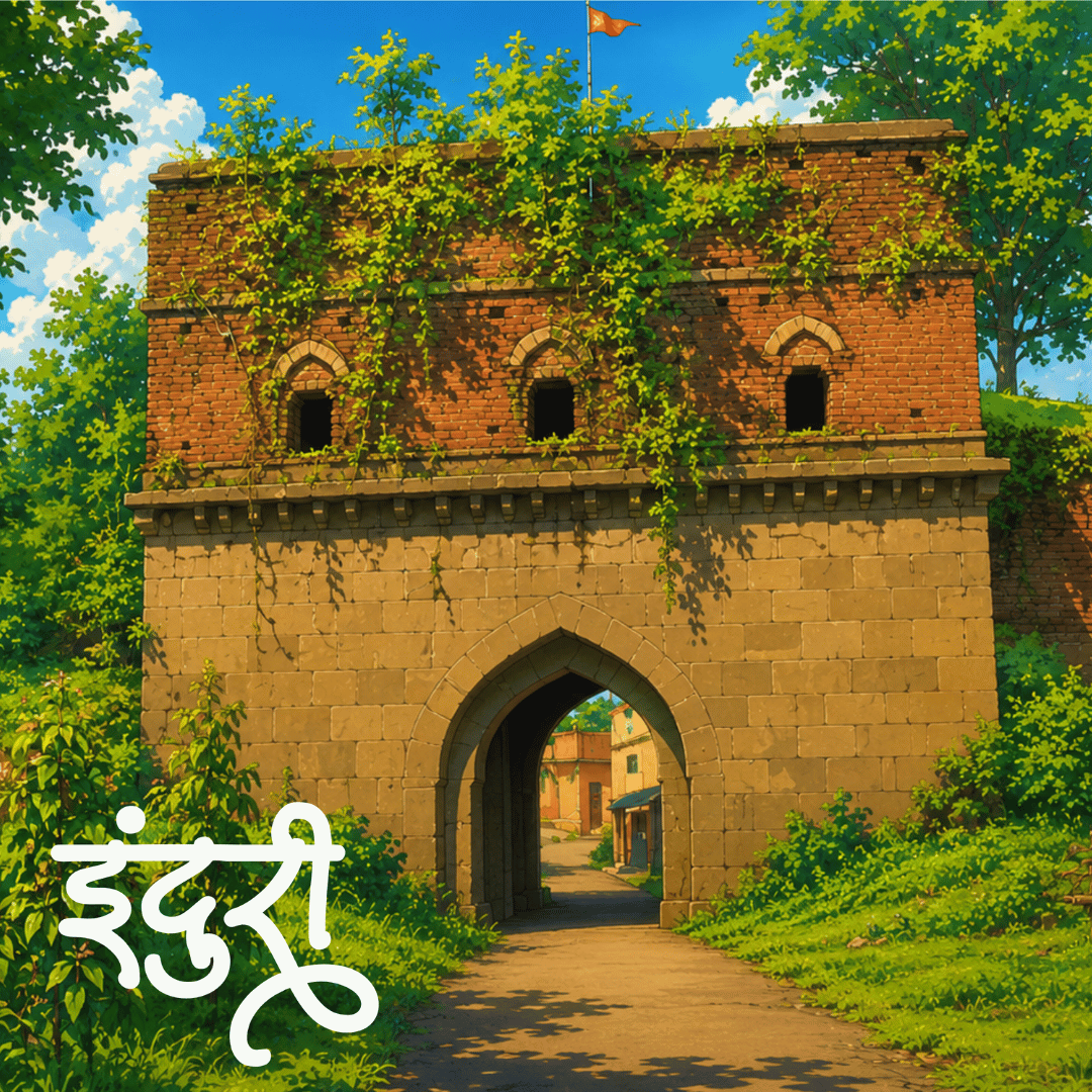 Induri Fort Fridge Magnet – Maharashtra Heritage Souvenir - Image 2