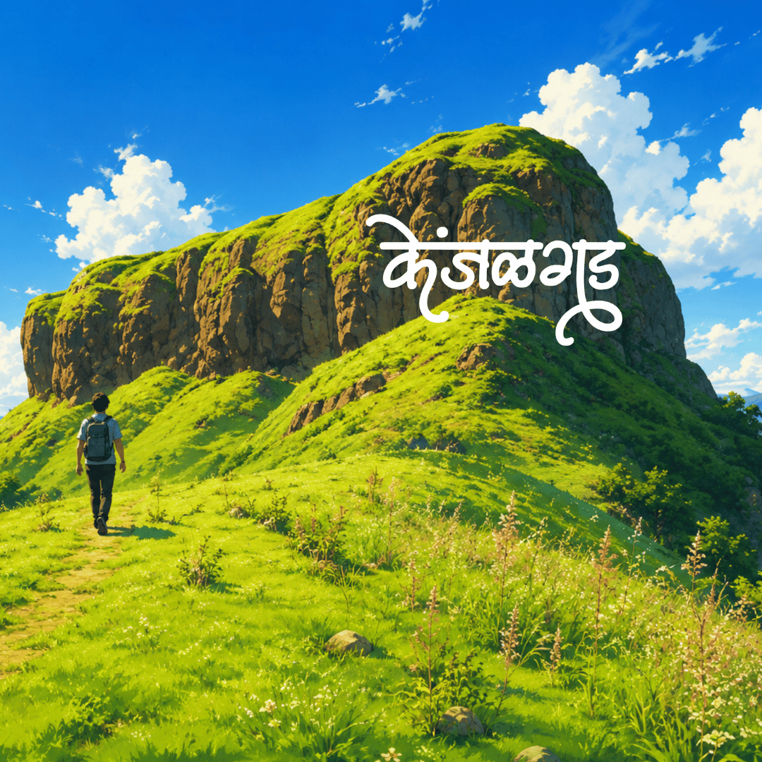 Kanjalgad Fort Fridge Magnet – Maharashtra Heritage Souvenir - Image 2