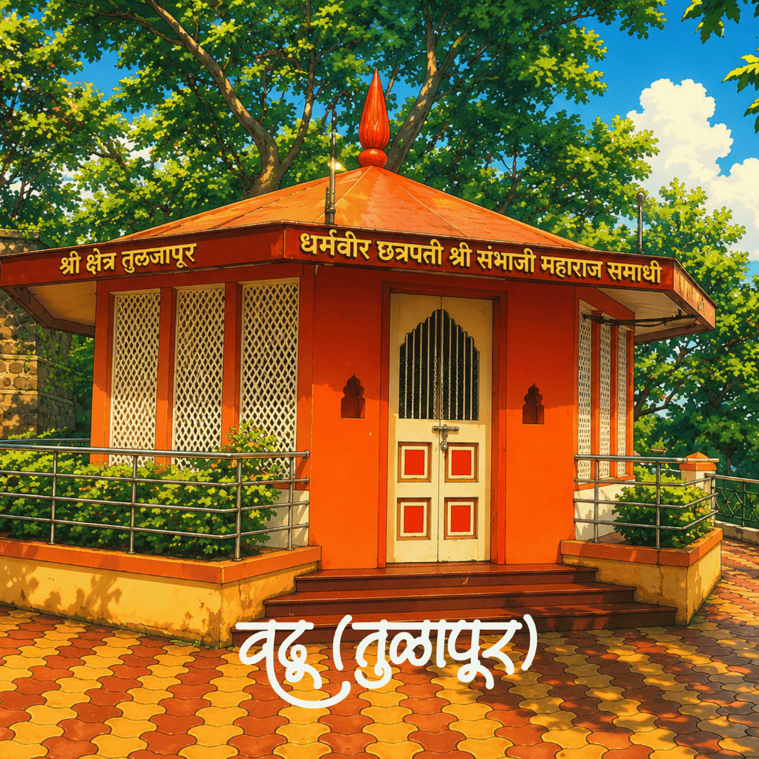 Tulapur Sambhaji Maharaj Heritage Fridge Magnet – Maharashtra Souvenir - Image 2