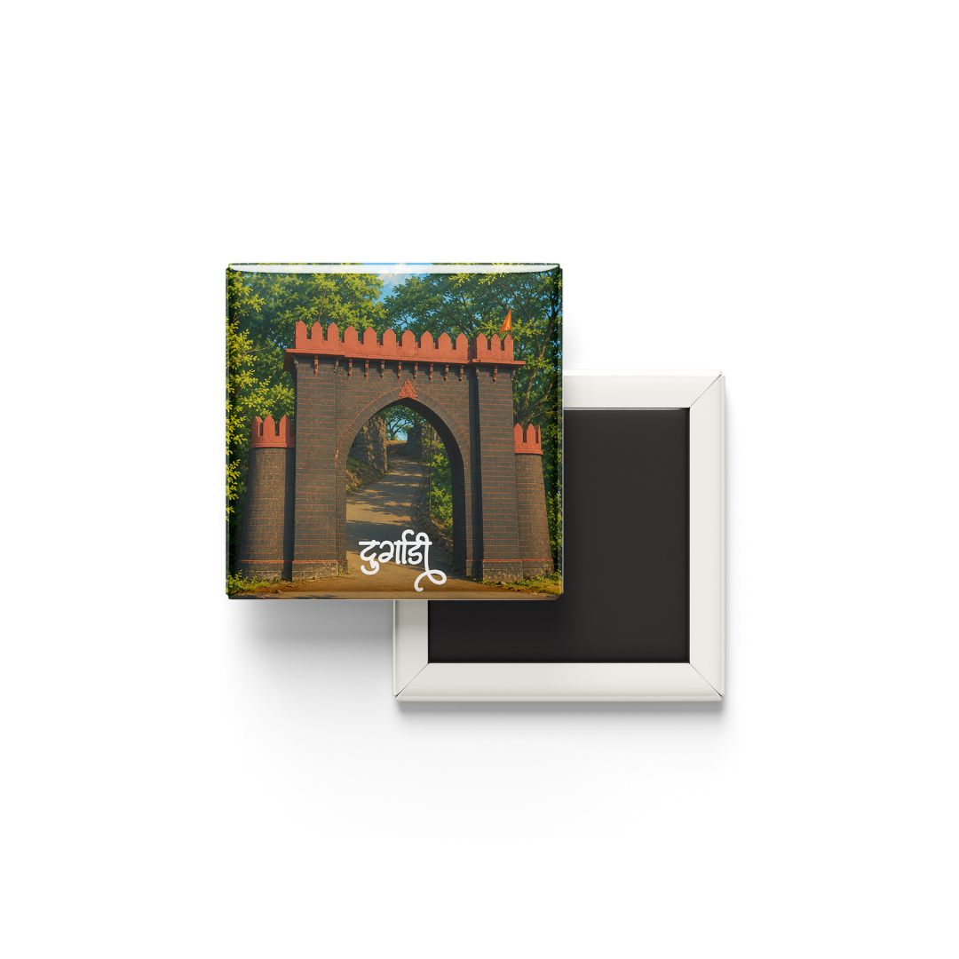 Durgadi Fort Fridge Magnet – Maharashtra Heritage Souvenir