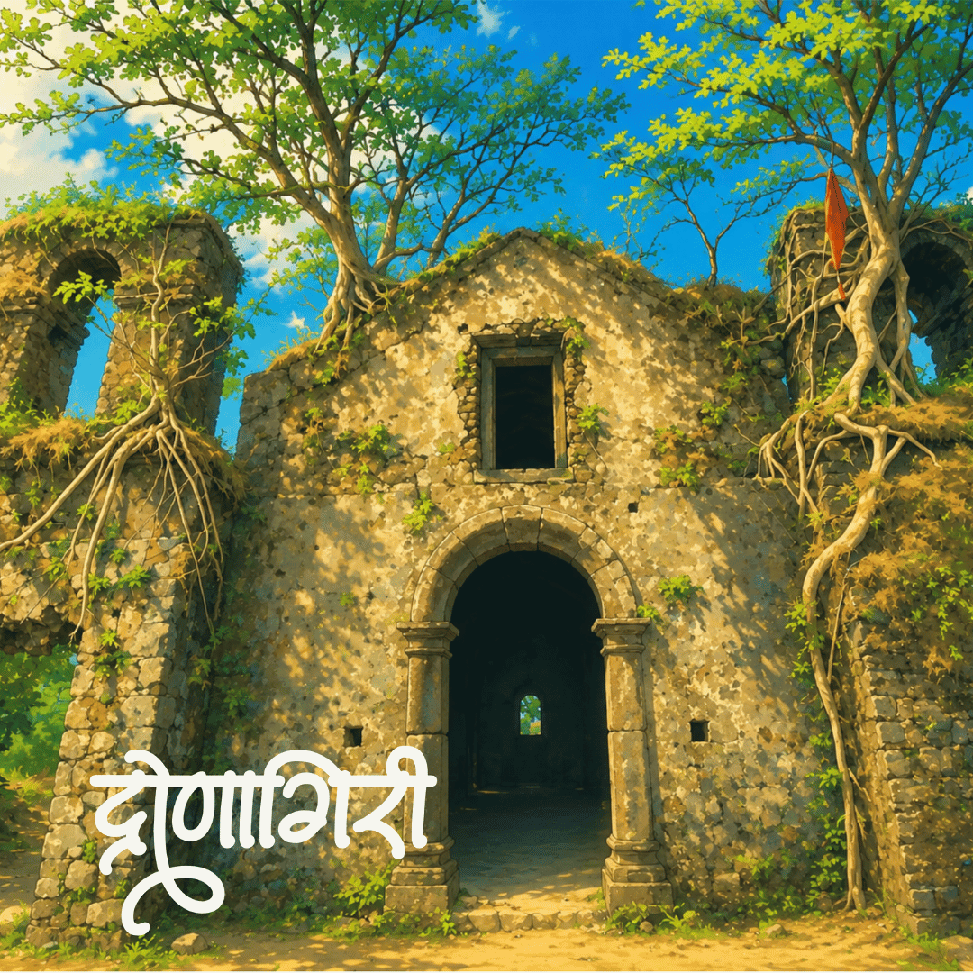 Dronagiri Fort Fridge Magnet – Maharashtra Heritage Souvenir - Image 2