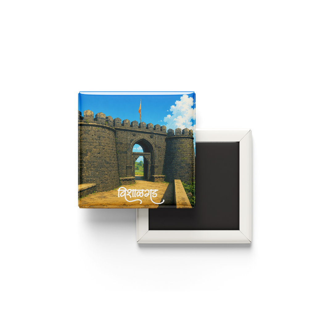 Vishalgad Fort Fridge Magnet