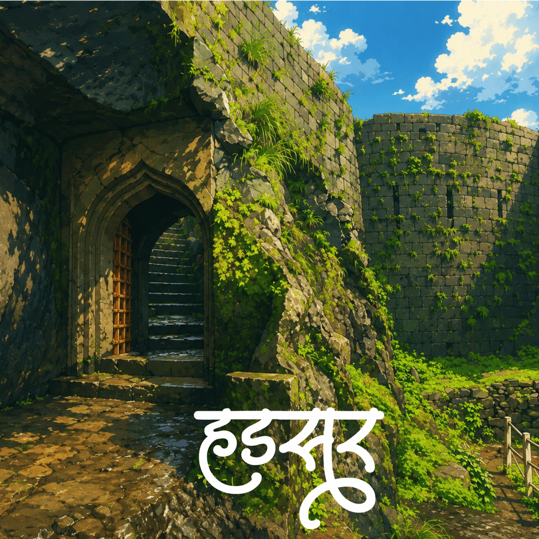 Hadsar Fort Fridge Magnet – Maharashtra Heritage Souvenir - Image 2