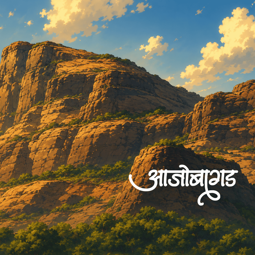 Ajobagad Fort Fridge Magnet – Maharashtra Heritage Souvenir - Image 2