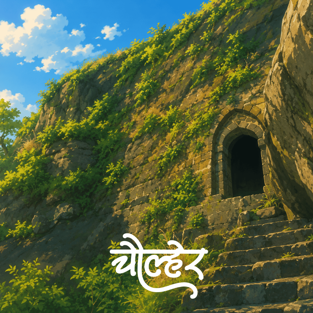 Chaulher Fort Fridge Magnet – Maharashtra Heritage Souvenir - Image 2
