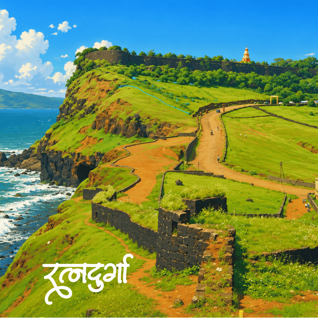 Ratnadurg Fort Fridge Magnet – Maharashtra Heritage Collection - Image 2