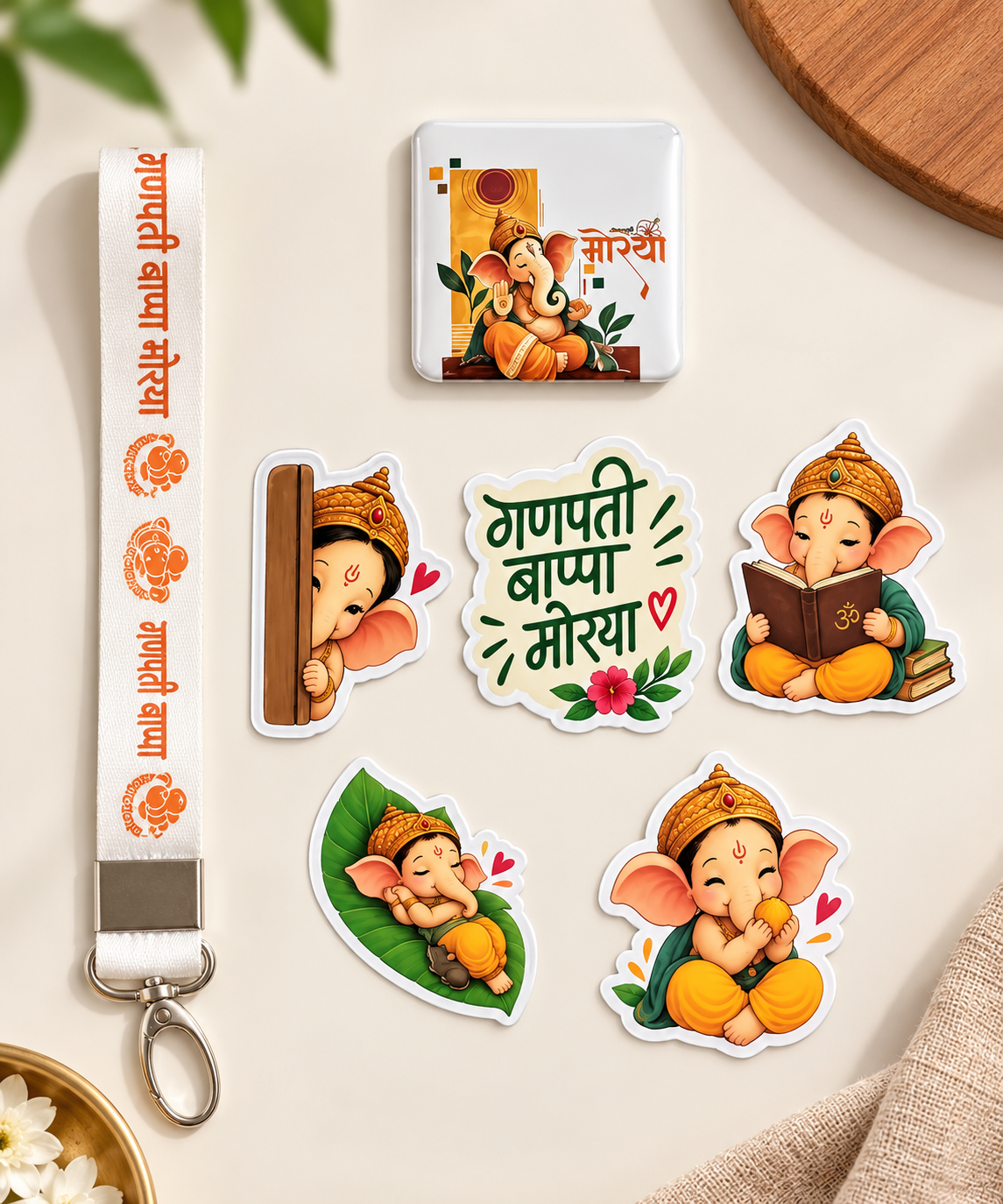 Ashtavinayak Ganpati Gift Set