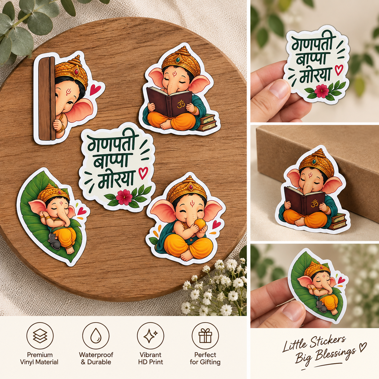 Ashtavinayak Ganpati Gift Set - Image 5