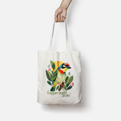 Coppersmith Barbet Tote Bag