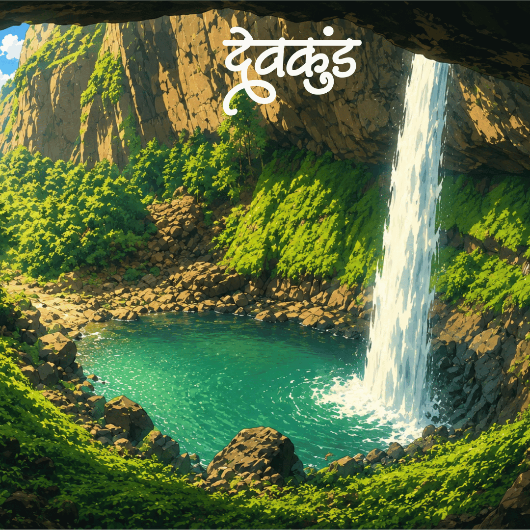 Devkund Waterfall Fridge Magnet - Image 2