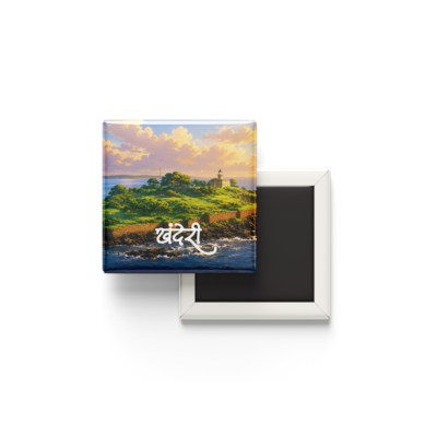 Khanderi Fort Fridge Magnet
