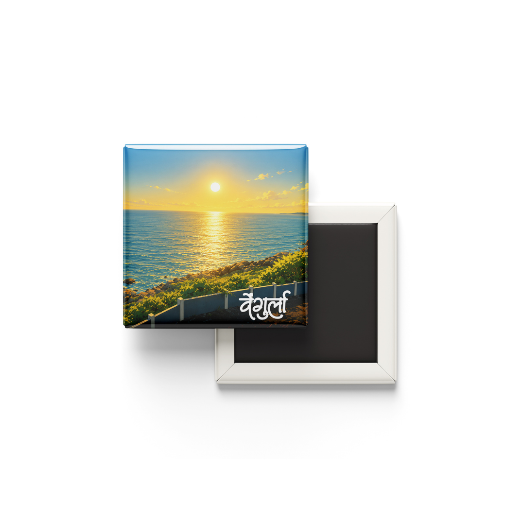 Vengurla Beach Fridge Magnet